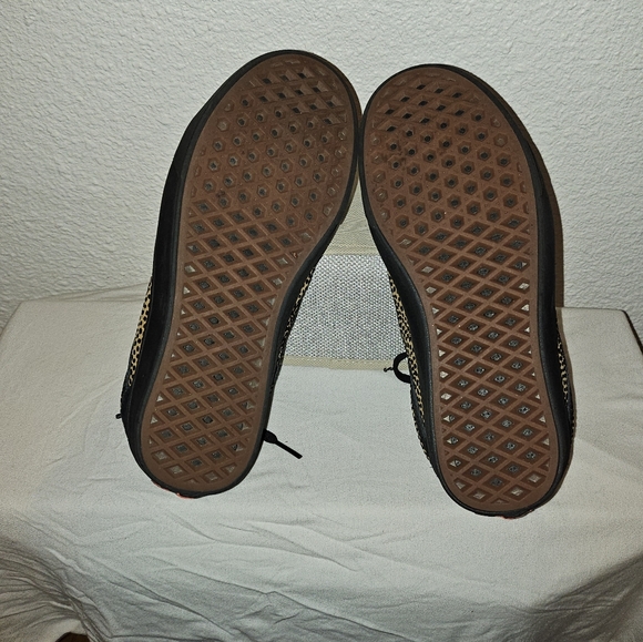 NEW-  VANS Comfycush Old Skool Shoes Tiny Cheetah Black Size Men 5.5 W7 - Picture 5 of 6
